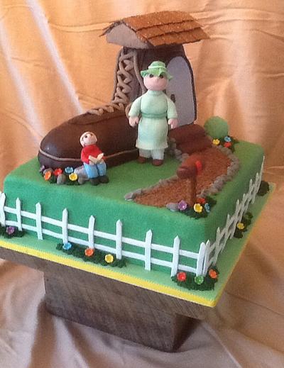Old woman in the shoe  - Cake by John Flannery