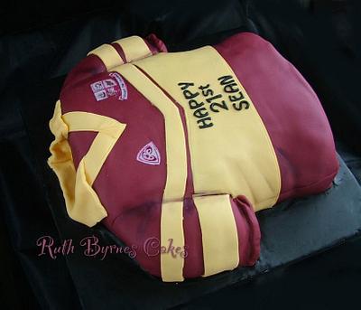 Miltown Malbay jersey cake - Cake by Ruth Byrnes