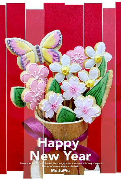 Spring Blossom Icing Cookies - Cake by Grazie cake and sugarcraft studio