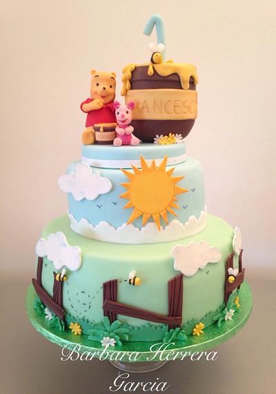 Cake Winnie The Pooh - Cake by Barbara Herrera Garcia