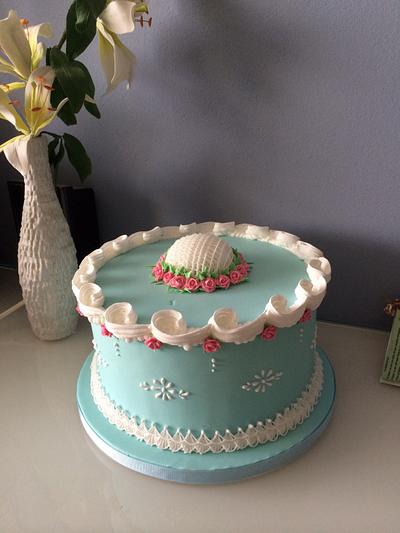 Practicing on royal icing - Cake by Him1980