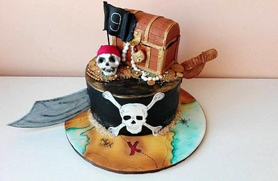pirate cake - Cake by Geri