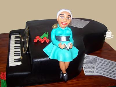 Piano Cake - Cake by Ladybug9