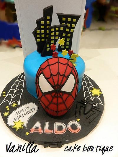 Spiderman cake - Cake by Vanilla cake boutique