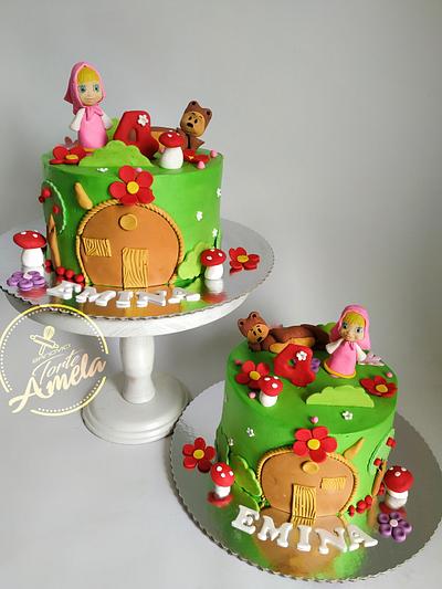 Similar masha and the bear cakes - Cake by Torte Amela