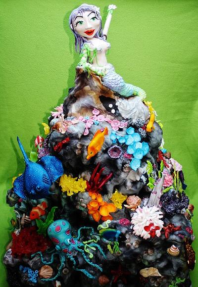 Under the sea  - Cake by Maria  Teresa Perez