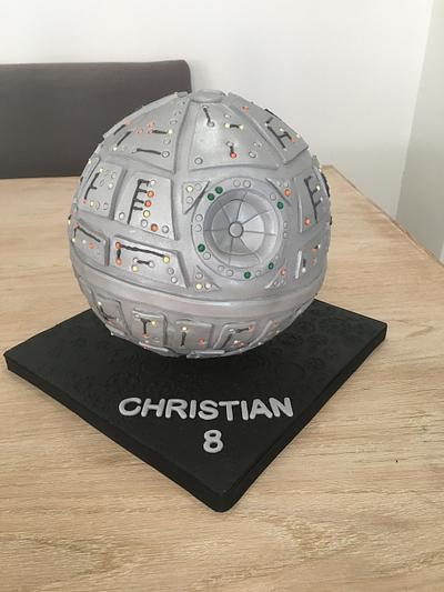 The Death Star  - Cake by Rhona