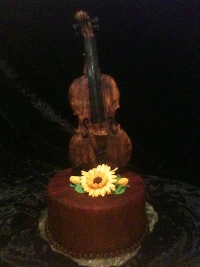 Violin - Cake by Joy Jarriel