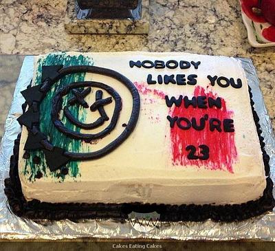 Blink 182 - Cake by Julia