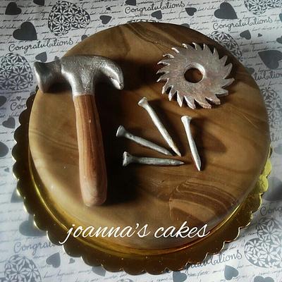woodworker cake - Cake by Joanna Vlachou