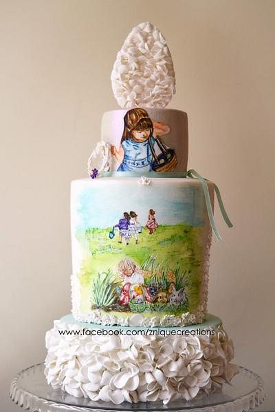 Easter cake - Cake by Znique Creations