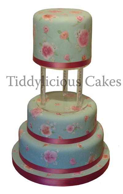 Hand painted cake - Cake by Tiddy