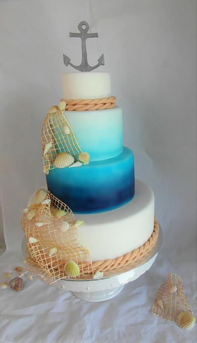 Wedding Cake Sea  - Cake by Tortenschneiderin 