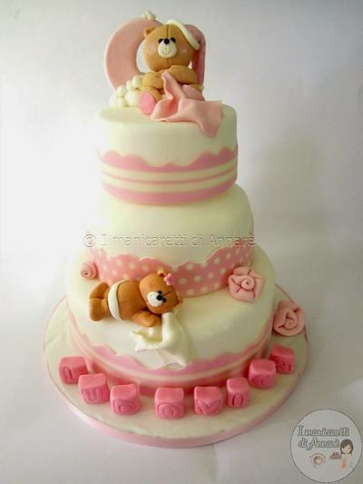 Forever friends teddy bear cake per Ludovica - Cake by Annare