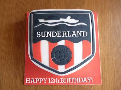 Sunderland AFC Badge - Cake by Sharon Todd