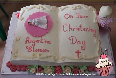 Baptism cake - Cake by Maria's