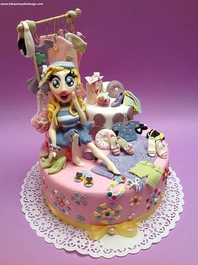 Shopaholic - Cake by Maria  Teresa Perez