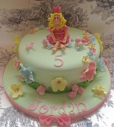 Flower Fairy Princess - Cake by Alison's Bespoke Cakes