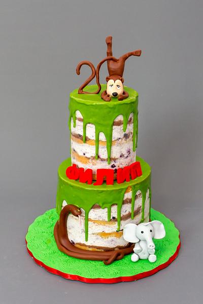 Jungle cake - Cake by Dorsita