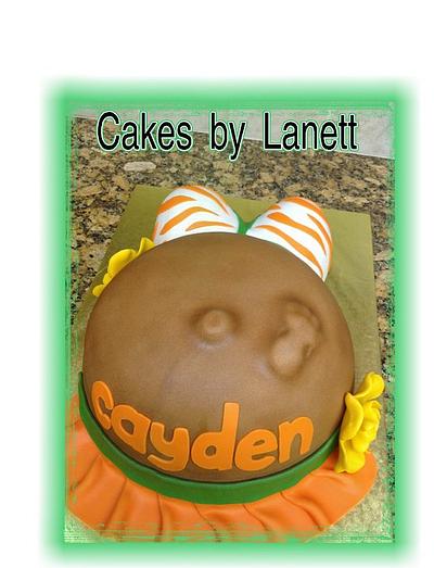 Baby Bump Cake - Cake by Lanett