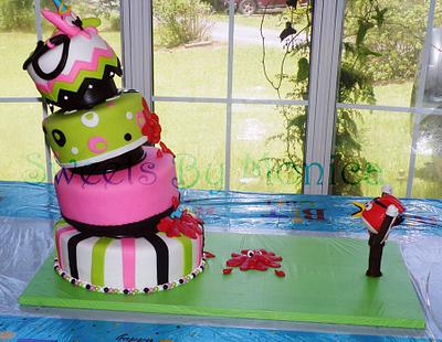 When Angry Birds Attack!!!! - Cake by Sweets By Monica