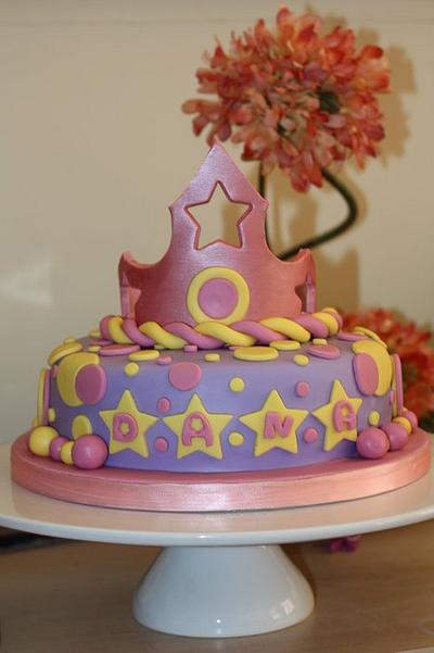 Princess Tiara Cake - Cake by Cheeky Munch Cakes