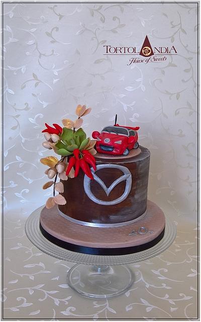 Birthday cake to 40th - Cake by Tortolandia