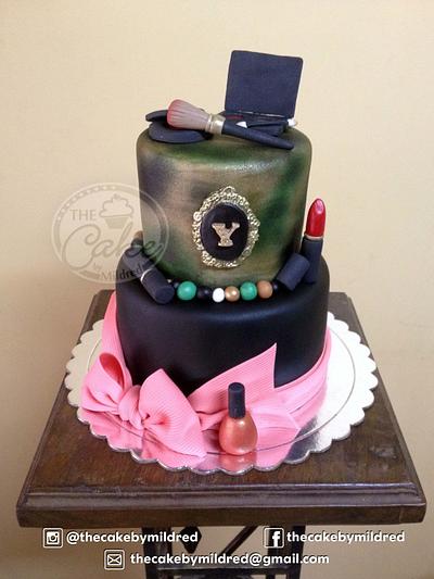 Makeup And Camouflage - Cake by TheCake by Mildred