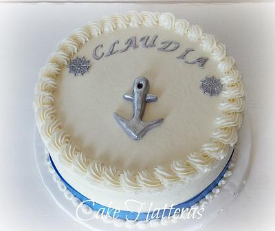 Anchors Away!  - Cake by Donna Tokazowski- Cake Hatteras, Martinsburg WV
