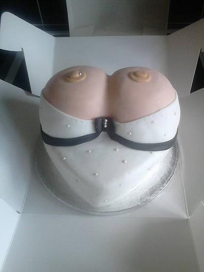 Adult Boobie Cake - Cake by hazelredcakes
