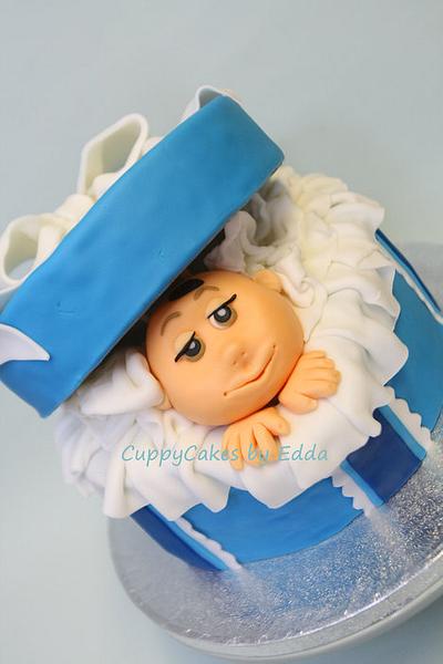 baby shower cake - Cake by edda