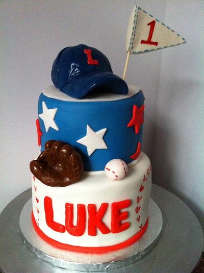 Baseball Cake - Cake by Linnquinn