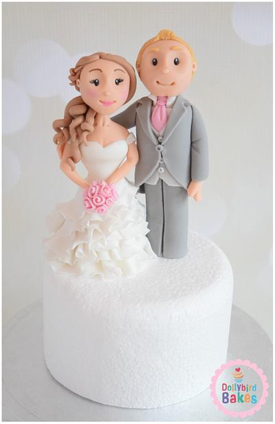 Bride & Groom Topper - Cake by Dollybird Bakes