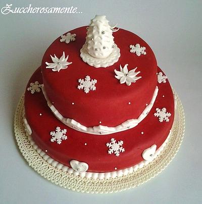 Christmas cake for my family - Cake by Silvia Tartari