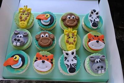 Jungle Animals - Cake by Alison Bailey