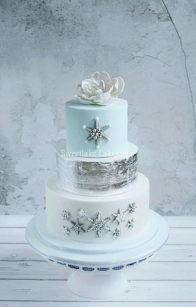 Winter wedding cake - Cake by Tamara