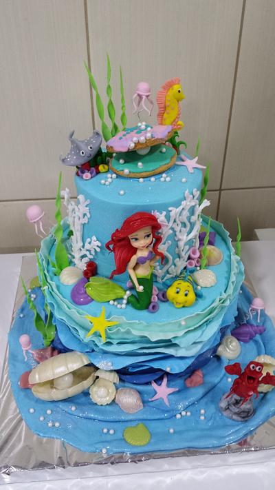 Ariel the little mermaid cake - Cake by Pekara Maja Torte