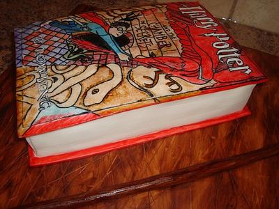 Harry Potter Book - Cake by Michelle