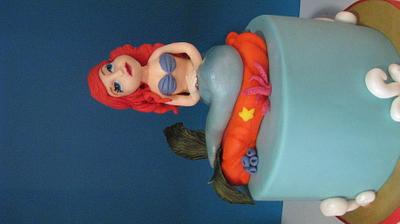 Ariel cake - Cake by Novel-T Cakes