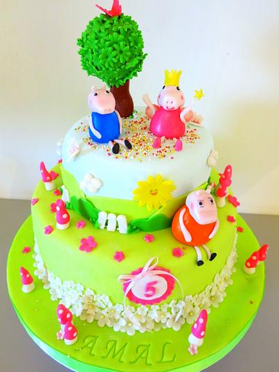 Peppa pig cake - Cake by Sugar&Spice by NA