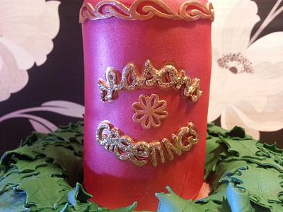 Flickering Christmas Candle - Cake by Sarah