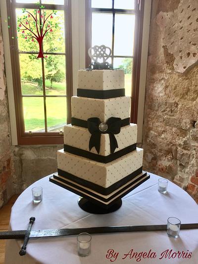 Celtic Wedding - Cake by Blossom Dream Cakes - Angela Morris