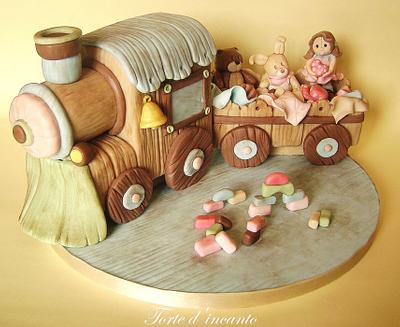 "Le petit train" - Cake by Torte d'incanto - Ramona Elle