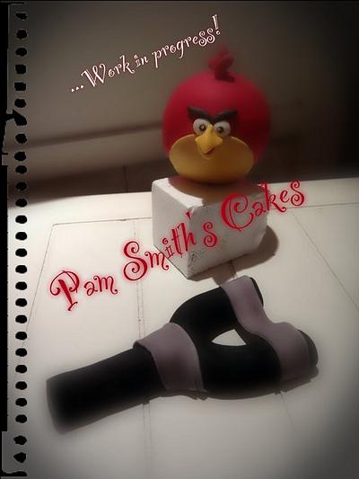 Angry birds - Cake by Pam Smith's Cakes