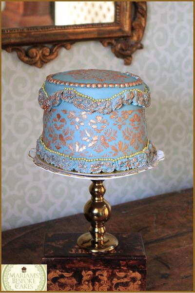 Vintage cake - Cake by Mariam's bespoke cakes