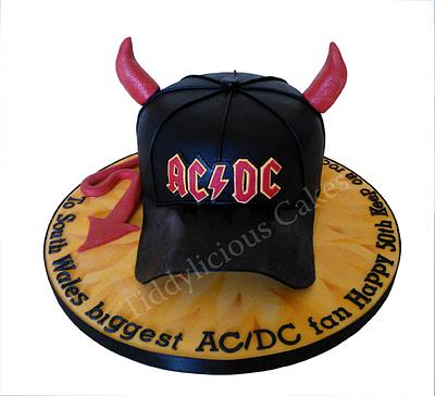 AC/DC Cake - Cake by Tiddy