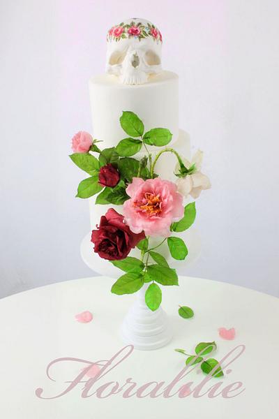 Sugar Skull Bakers 2016 - Cake by Floralilie