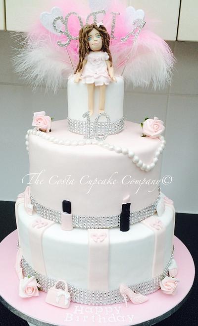 Pretty in Pink - Cake by Costa Cupcake Company