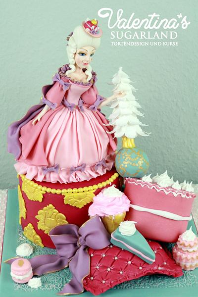 My interpretation of Marie Antoinette - Cake by Valentina's Sugarland