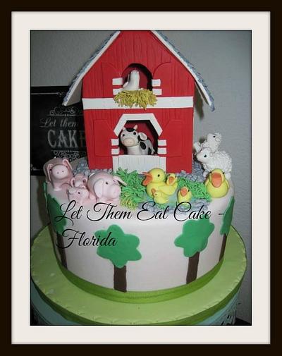 Farm Yard Cake - Cake by Claire North